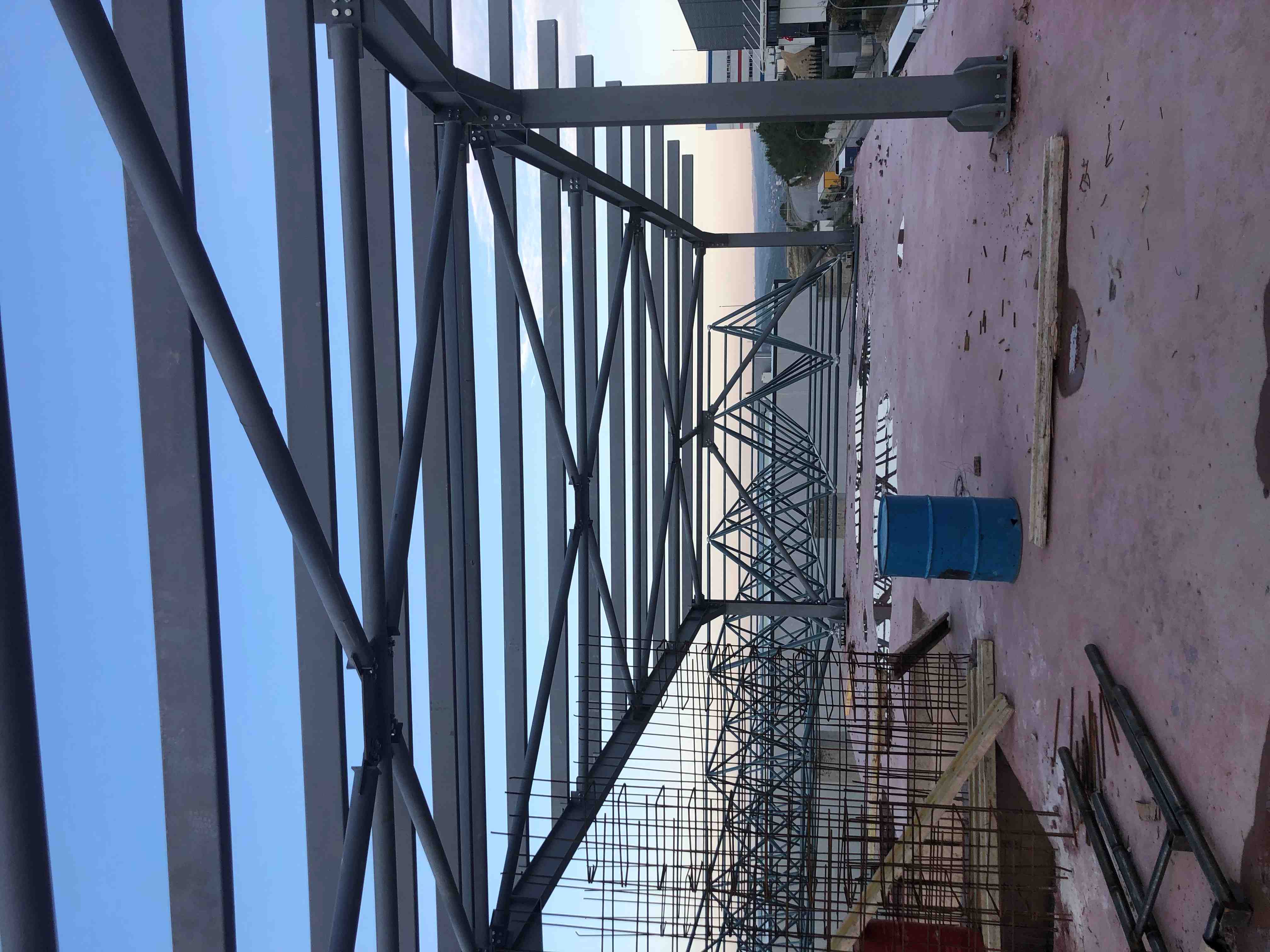 Uzay çatı imalatı ve montajı – Cephe konstrüksiyonu - Çatı ve Cephe Kaplaması yapılması